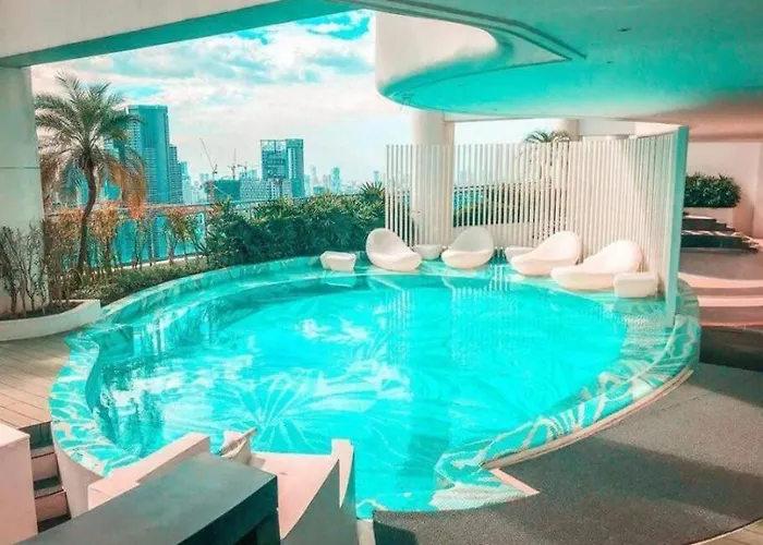 Aveline Elite Rockwell View Acqua Private Residences Near Rockwell Makati Apartment *